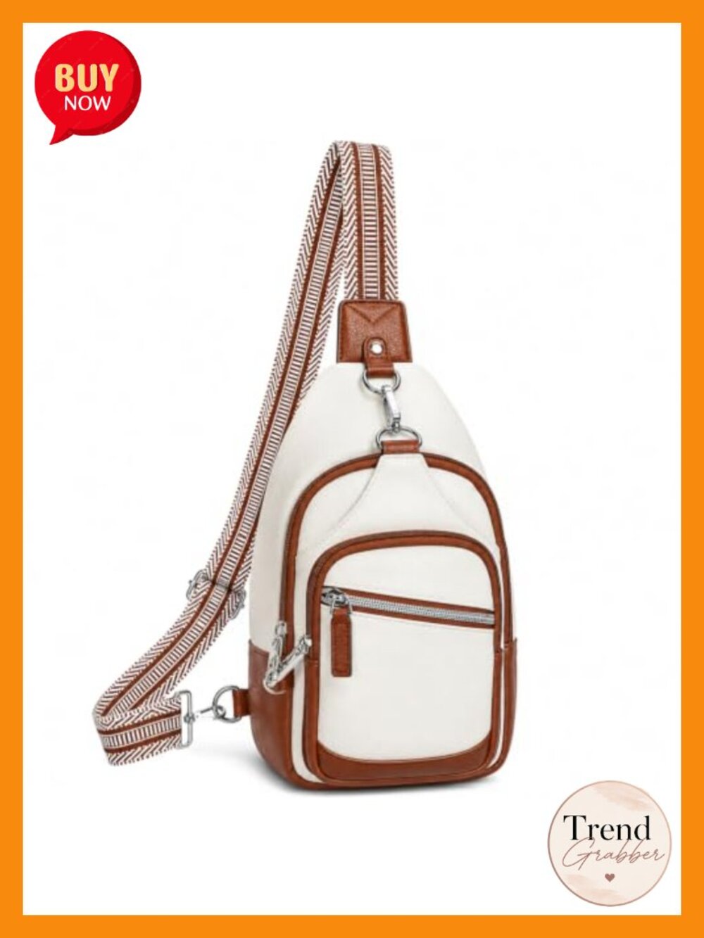 Anti-Theft RFID Crossbody Sling Bag Faux Leather Women Travel 5L